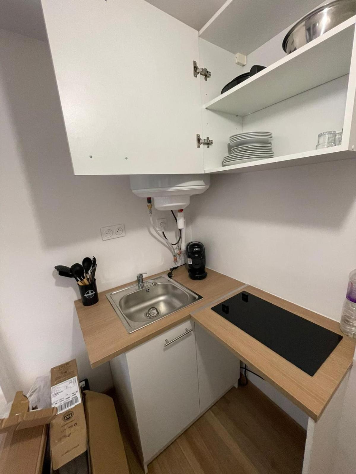 Studio Confortable- Disneyland Paris - Val D Europe - Plein Centre Ville Meaux - 2 Pers Luaran gambar